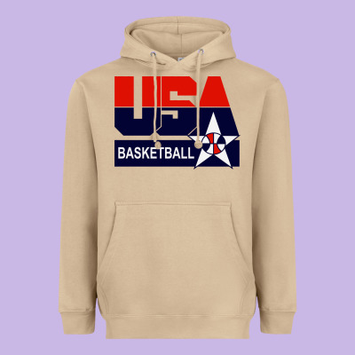 Usa Basketball Heavyweight Hoodie Designed By Artchic