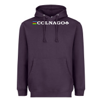 Plum Colnago Bicycling Bike Heavyweight Hoodie - ArtChic