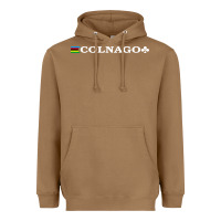 Toasted Coconut Colnago Bicycling Bike Heavyweight Hoodie - ArtChic