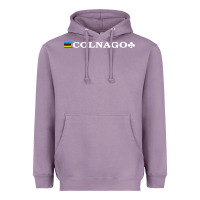 Lavender Colnago Bicycling Bike Heavyweight Hoodie - ArtChic