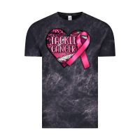 Cloud Black tackle cancer Vintage Tee - RanaPortraitStore