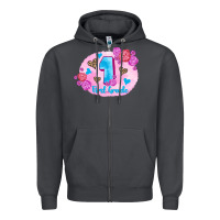 Smoke back to school flowers first grade 3200x2400 Zipper Hoodie - AdoDesignShop