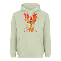 Matcha X-Men Jean Grey Phoenix Cosmic Flames Heavyweight Hoodie - ArtChic