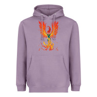 Lavender X-Men Jean Grey Phoenix Cosmic Flames Heavyweight Hoodie - ArtChic