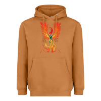 Meerkat X-Men Jean Grey Phoenix Cosmic Flames Heavyweight Hoodie - ArtChic