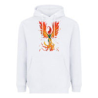 White X-Men Jean Grey Phoenix Cosmic Flames Heavyweight Hoodie - ArtChic