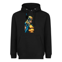 Black wolverine 3 Heavyweight Hoodie - ArtChic