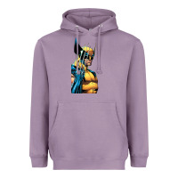 Lavender wolverine 3 Heavyweight Hoodie - ArtChic