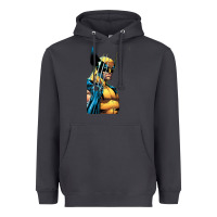 Smoke wolverine 3 Heavyweight Hoodie - ArtChic