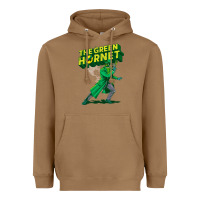 Toasted Coconut the vintage green hornet Heavyweight Hoodie - ArtChic