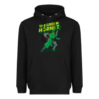 Black the vintage green hornet Heavyweight Hoodie - ArtChic