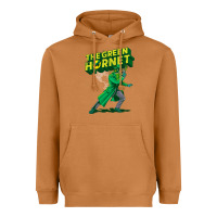 Meerkat the vintage green hornet Heavyweight Hoodie - ArtChic