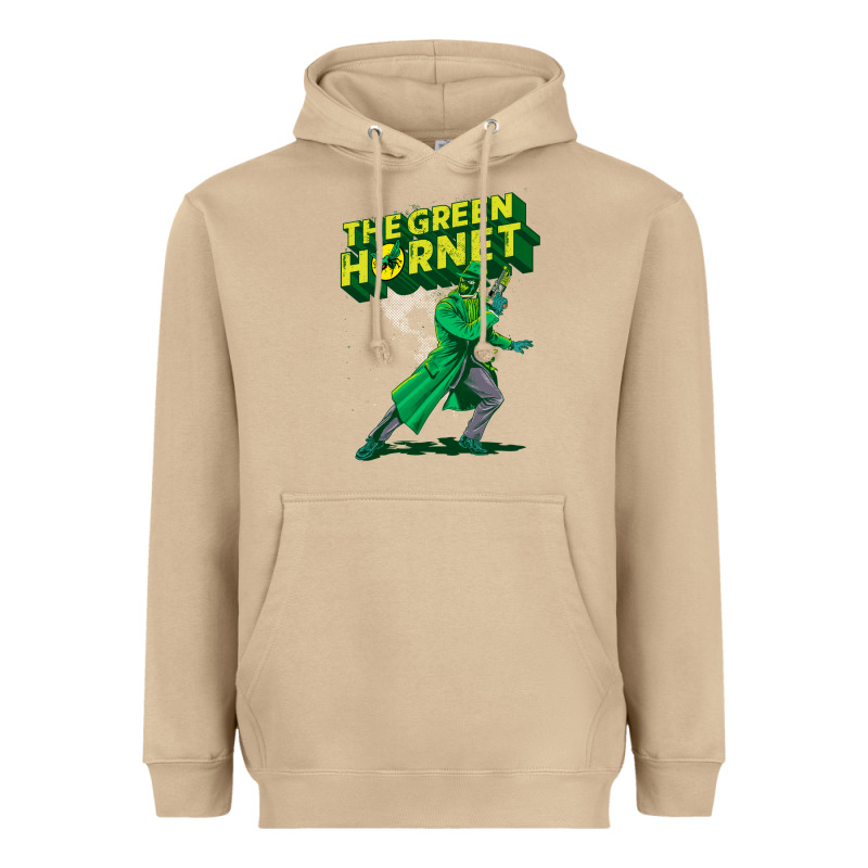 The Vintage Green Hornet Heavyweight Hoodie by ArtChic | Teevron