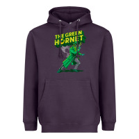 Plum the vintage green hornet Heavyweight Hoodie - ArtChic