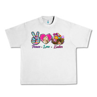 Lunar Rock Peace Love Easter Urban Heavy Tee - BundleAndBundleShop