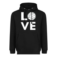 Black girls love volleyball Heavyweight Hoodie - ArtChic
