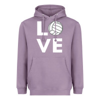 Lavender girls love volleyball Heavyweight Hoodie - ArtChic