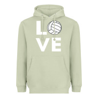 Matcha girls love volleyball Heavyweight Hoodie - ArtChic