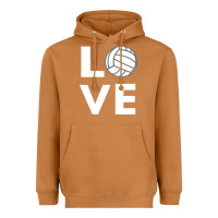 Meerkat girls love volleyball Heavyweight Hoodie - ArtChic