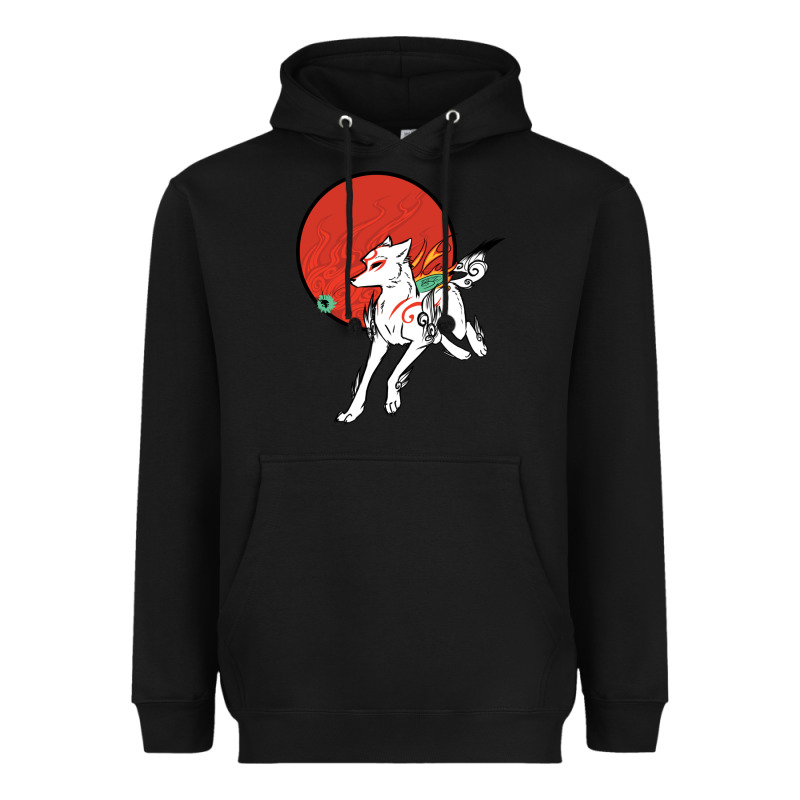 Okami Heavyweight Hoodie by ArtChic | Teevron