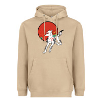 Mushroom Okami Heavyweight Hoodie - ArtChic