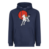 Navy Okami Heavyweight Hoodie - ArtChic