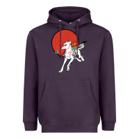 Plum Okami Heavyweight Hoodie - ArtChic