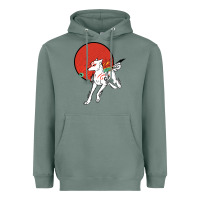 Sage Okami Heavyweight Hoodie - ArtChic