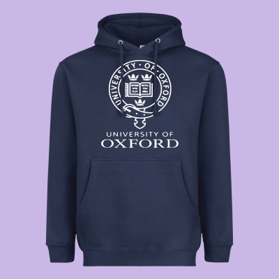 Oxford University Campus Heavyweight Hoodie Designed By Artchic