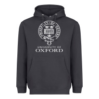 Smoke oxford university campus Heavyweight Hoodie - ArtChic