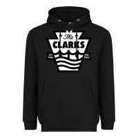 Black the clarks Heavyweight Hoodie - ArtChic