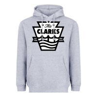 Heather Grey the clarks Heavyweight Hoodie - ArtChic
