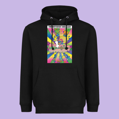 Different Drummer   Peter Max Heavyweight Hoodie Designed By Artchic