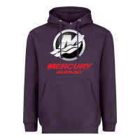 Plum Mercury Marine Outboard Boat Heavyweight Hoodie - ArtChic