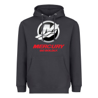 Smoke Mercury Marine Outboard Boat Heavyweight Hoodie - ArtChic
