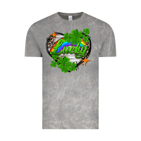 Cloud Rock lucky heart St. Patricks Day Vintage Tee - FaDigitalArtStudio