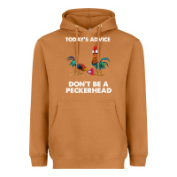 Meerkat hei hei today's advice don't be a peckerhead Heavyweight Hoodie - ArtChic