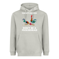 Moon Dust hei hei today's advice don't be a peckerhead Heavyweight Hoodie - ArtChic