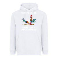 White hei hei today's advice don't be a peckerhead Heavyweight Hoodie - ArtChic