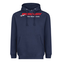 Navy Mercury Marine Outboard Boat Heavyweight Hoodie - ArtChic
