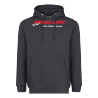 Smoke Mercury Marine Outboard Boat Heavyweight Hoodie - ArtChic