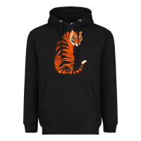 Black tiger Heavyweight Hoodie - ArtChic