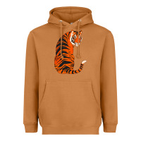 Meerkat tiger Heavyweight Hoodie - ArtChic