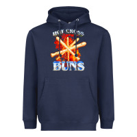Hot Cross Buns T Shirt Heavyweight Hoodie | Teevron