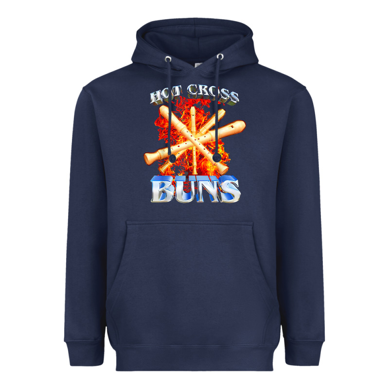 Hot Cross Buns T Shirt Heavyweight Hoodie by ArtChic | Teevron