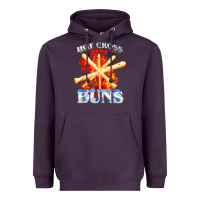 Plum hot cross buns t shirt Heavyweight Hoodie - ArtChic