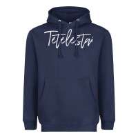 Navy Tetelestai, Greek It Is Finished, Christian Easter Heavyweight Hoodie - ArtChic