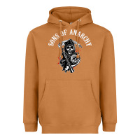 Meerkat horror skull sons of anarchy Heavyweight Hoodie - ArtChic