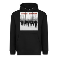Black Straight No Chaser Social Christmasing Heavyweight Hoodie - ArtChic