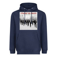 Navy Straight No Chaser Social Christmasing Heavyweight Hoodie - ArtChic